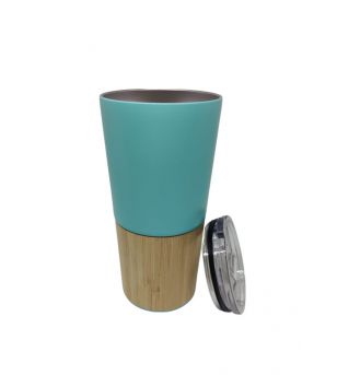 Thermos Bambou Lavable à la main Taille 22.5 x 7 cm 500ml