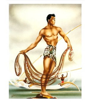 Poster Art Hawaiian Net...