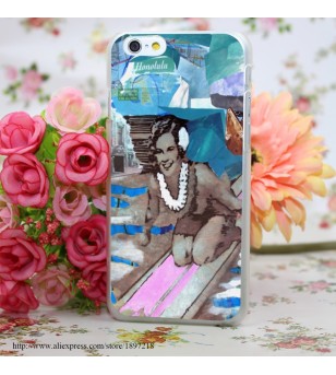 Coque Téléphone Portable Iphone Pin Up Surfing 6, 6S