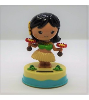 Miniature Dashboard Doll Solaire Plastique - Taille  8x8x11 