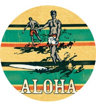 Magnet Décapsuleur Aloha Hawaii Surf 