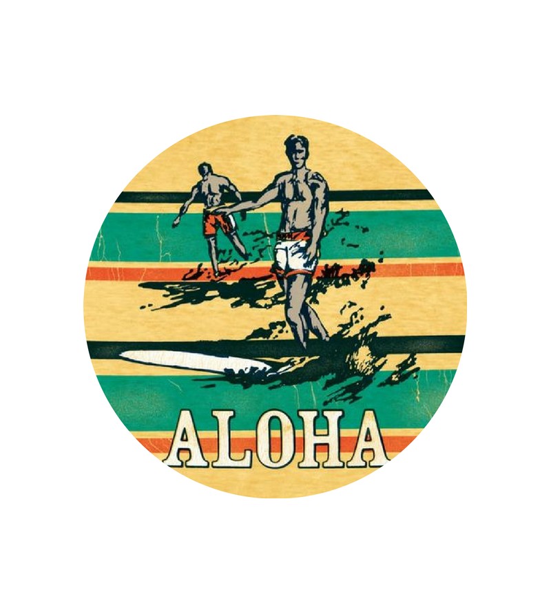 Magnet Décapsuleur Aloha Hawaii Surf 