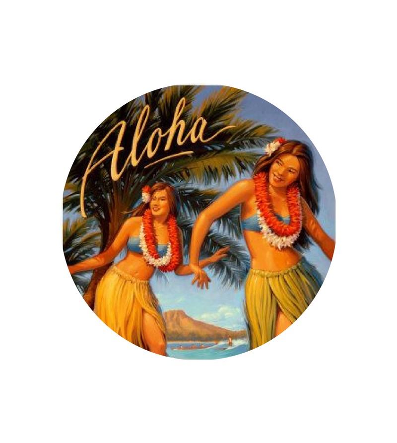 Magnet Décapsuleur Aloha Hawaii Surf 