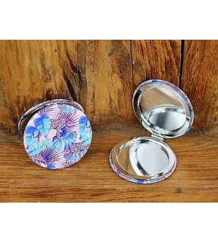 Miroir de Poche Rond  6.5x1 cm