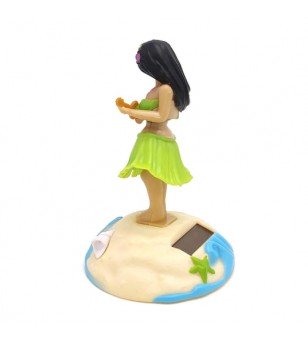 Hula Dashboard Solaire Plastique - Taille  11.5x6.5x6 cm
