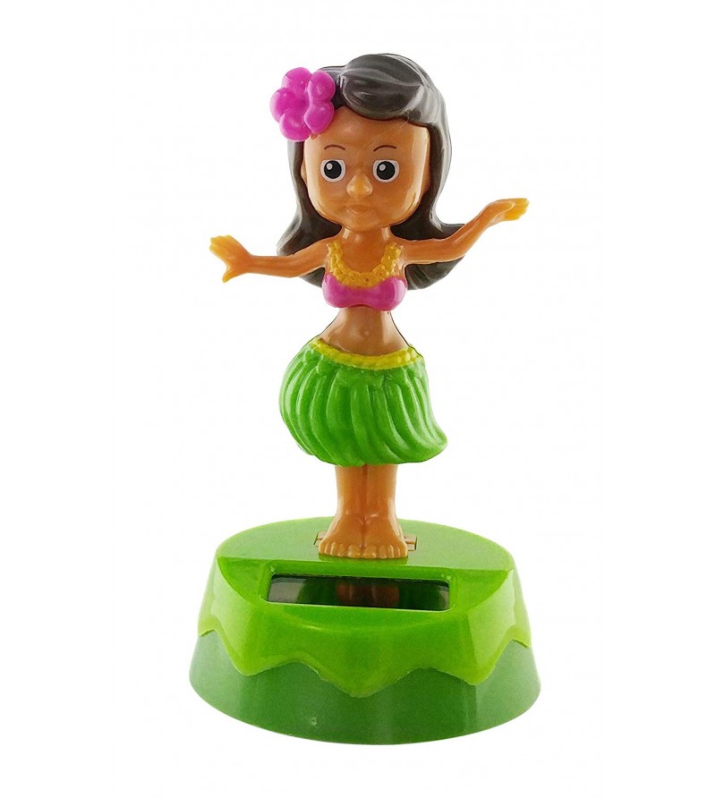 Hula Keiki Dashboard Doll Solaire Plastique - Taille  15x10 cm