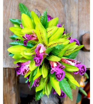 Poara Fleurs Orchidées 