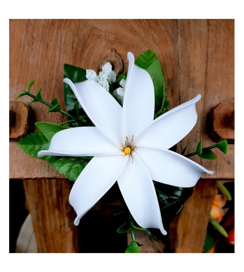 Barrette Fleurs Tiaré