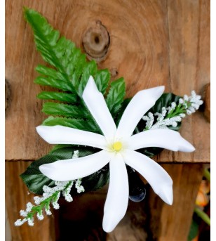 Barrette Fleurs Tiaré