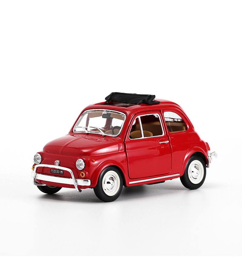 Voiture Américaine Collection Fiat 500 L 1968 Echelle 1/24