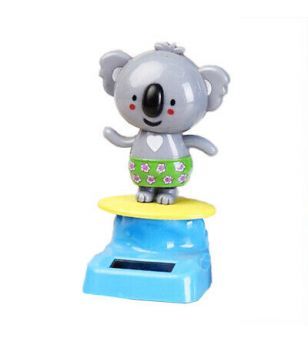 Koala Dashboard Doll Solaire Plastique - Taille 11.1x6.2x 6.2 cm 