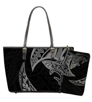 Set Sac 27x38x13 cm Portefeuille 20x11x2.5 cm Matière Simili Cuir 